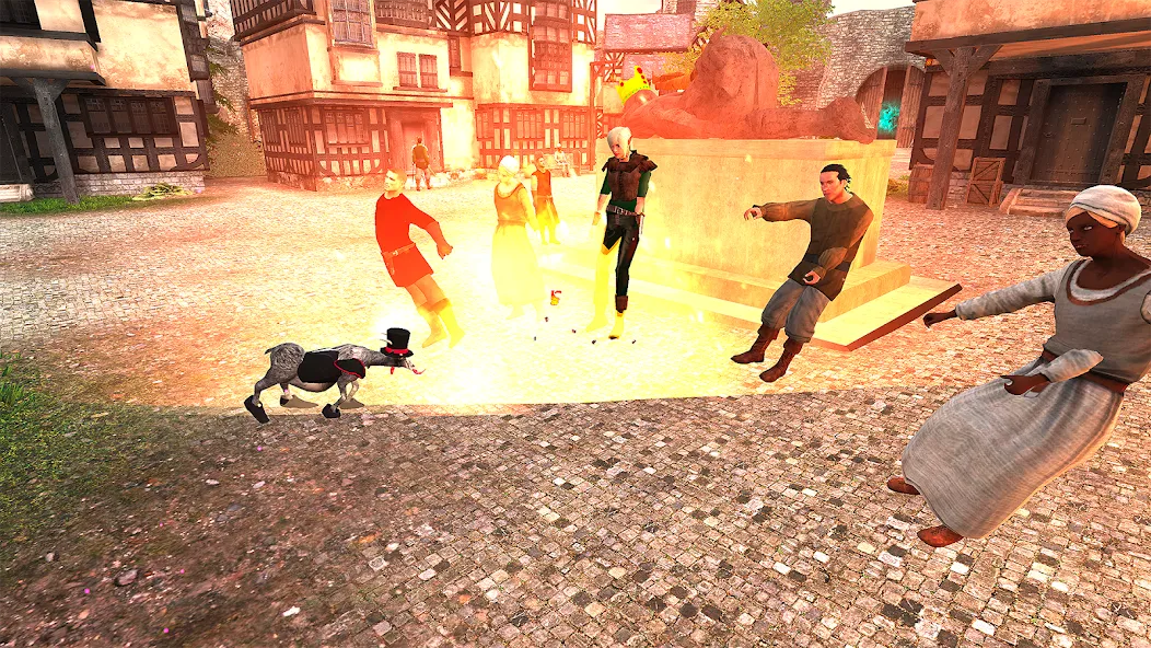 Goat Simulator MOD APK на Android — Все DLC открыты — скриншот 3 Goat Simulator MOD APK на Android — Все DLC открыты — скриншот 3