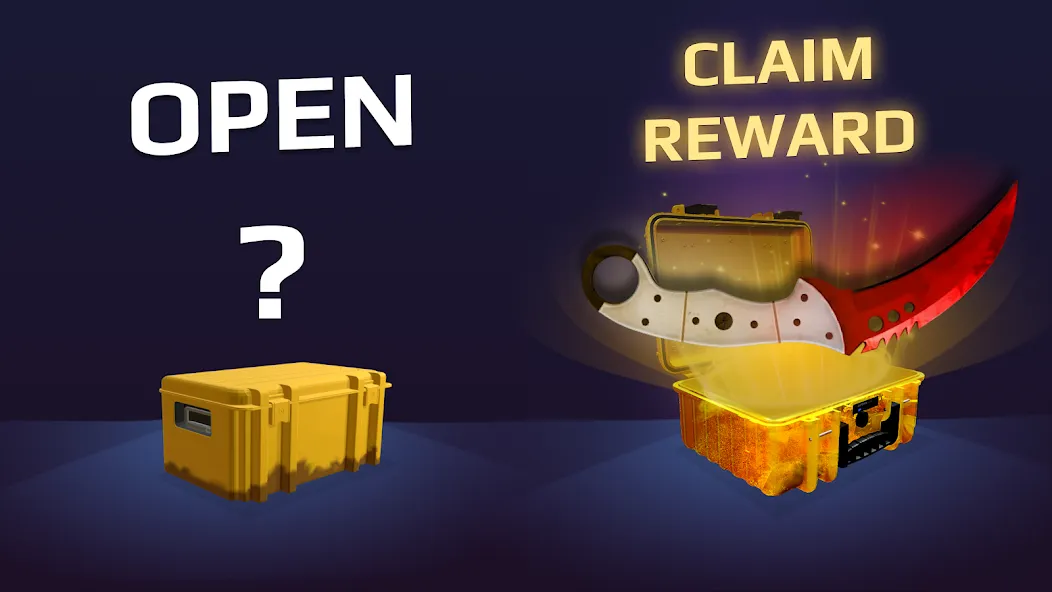 Скачать Case Royale cs2 and csgo cases на телефон — Много денег — скриншот 1