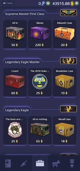 Скачать Case Royale cs2 and csgo cases на телефон — Много денег — скриншот 2