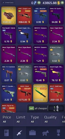 Скачать Case Royale cs2 and csgo cases на телефон — Много денег — скриншот 3