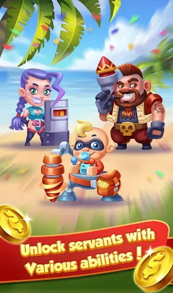 Coin Gangster - Spin Master на Андроид — Мод Много денег и спинов — скриншот 5