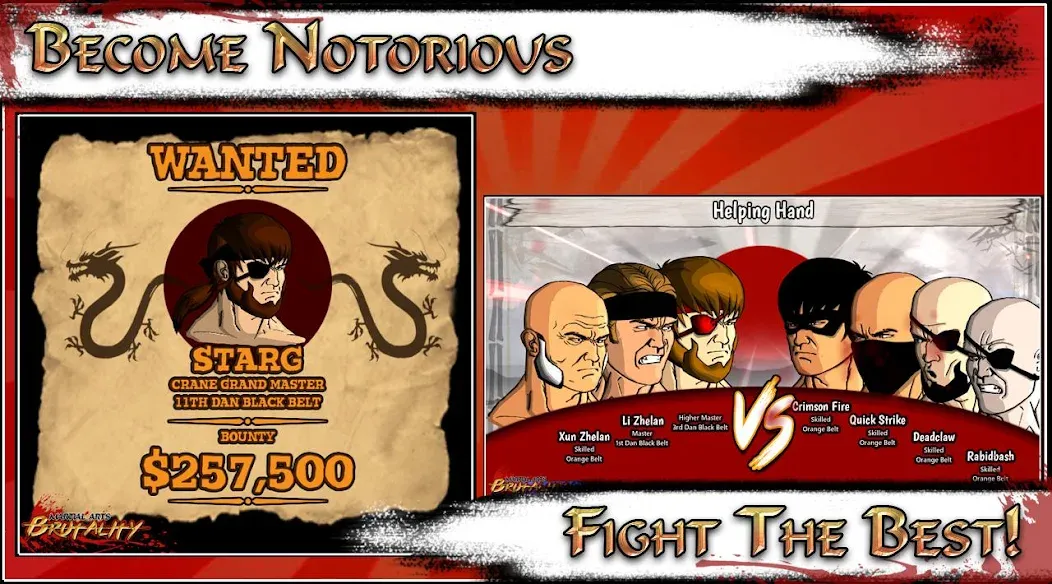 Скачать Martial Arts Brutality (Мод: Много денег) на Андроид — скриншот 5