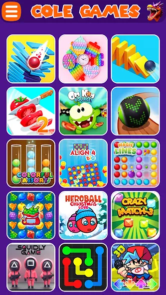 Скачать COLE Games с модом — Все открыто — скриншот 1