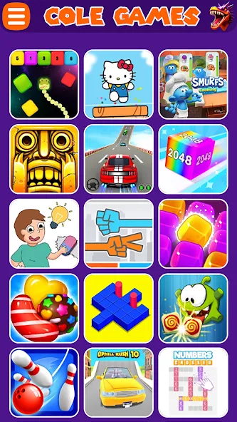 Скачать COLE Games с модом — Все открыто — скриншот 2