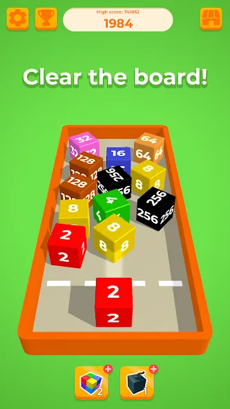 Скачать Chain Cube 2048: 3D merge game — Последняя версия (Много денег) — скриншот 3 Скачать Chain Cube 2048: 3D merge game — Последняя версия (Много денег) — скриншот 3
