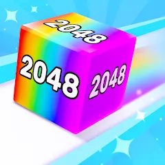 Скачать Chain Cube 2048: 3D merge game — Последняя версия (Много денег)