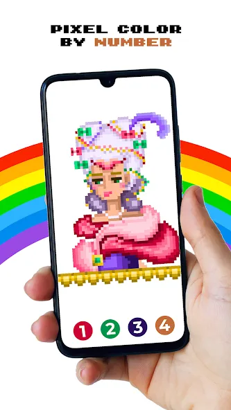 Скачать Pixel by Number™ - Pixel Art — Модификация Много денег — скриншот 3