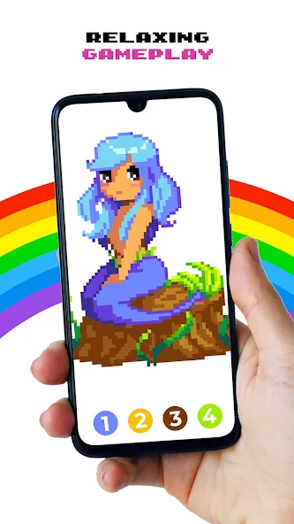 Скачать Pixel by Number™ - Pixel Art — Модификация Много денег — скриншот 5