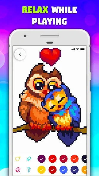 Pixel Art book・Color by number — Взломанная версия (Все открыто) — скриншот 3