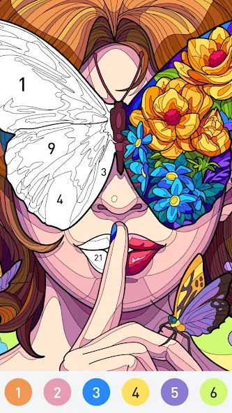Скачать Color Now - color by number на Андроид — Все картинки разблокированы и без рекламы — скриншот 1