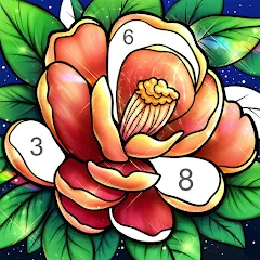 Скачать Color Now - color by number на Андроид — Все картинки разблокированы и без рекламы