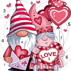 Взлом Love, Heart Coloring Book — Все открыто и без рекламы