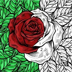 Скачать взломанную Color by Number: Coloring Book — Все картинки разблокированы и без рекламы