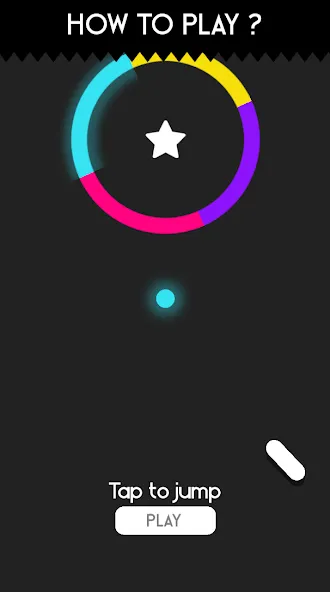 Color Switch: Endless Play Fun — Взломанная версия (Все скины разблокированы) — скриншот 2