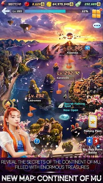 Скачать Ace Fishing: Wild Catch на телефон — Много денег — скриншот 2