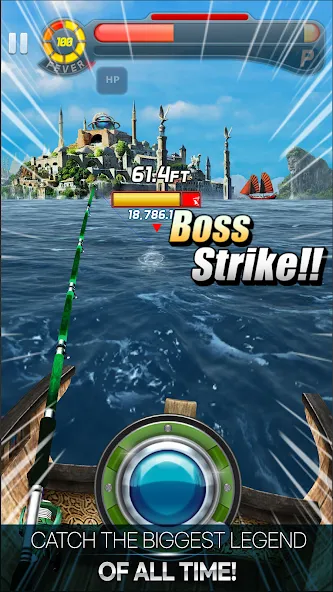 Скачать Ace Fishing: Wild Catch на телефон — Много денег — скриншот 4
