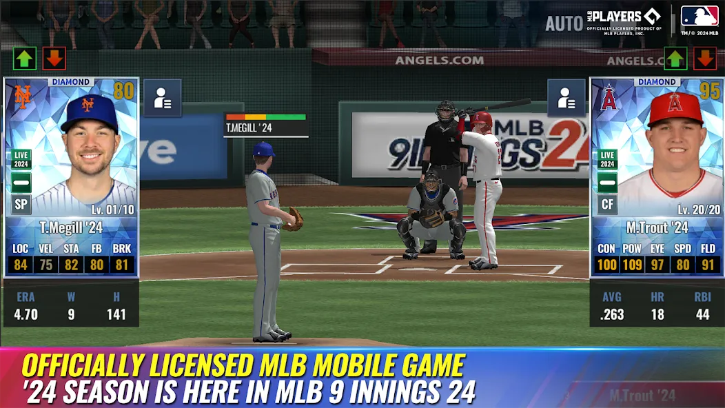 MLB 9 Innings 24 MOD APK — Много денег — скриншот 2