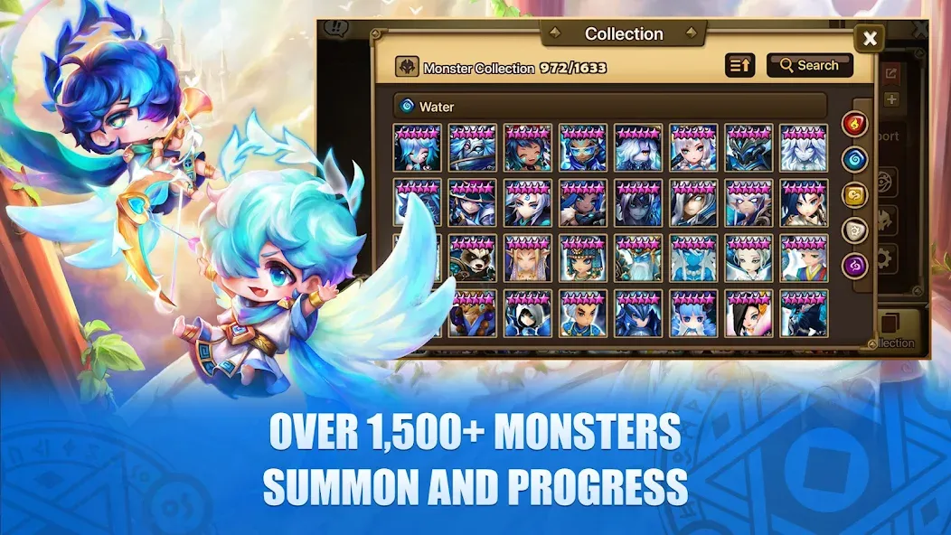 Summoners War MOD APK — Много денег и кристаллов — скриншот 2 Summoners War MOD APK — Много денег и кристаллов — скриншот 2