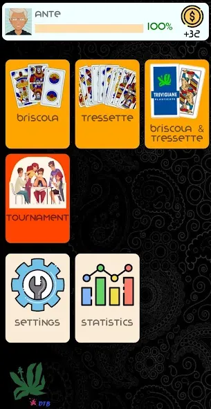 Briscola & Tressette Online (Мод Отключена реклама) — скриншот 2