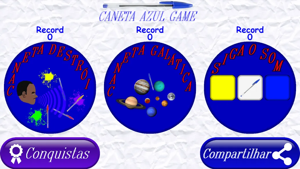 Caneta azul Mod APK Все открыто — Скачать на Андроид — скриншот 1
