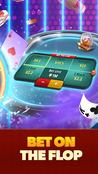 Скачать Poker Face: Texas Holdem Poker MOD APK — Много фишек — скриншот 4
