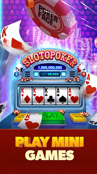 Скачать Poker Face: Texas Holdem Poker MOD APK — Много фишек — скриншот 5
