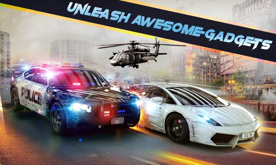 Police car: police games на Андроид — Мод Много денег — скриншот 3