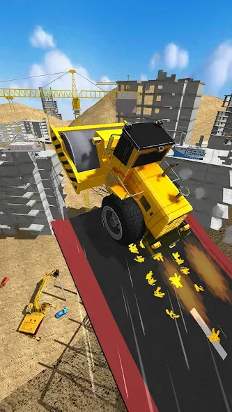 Construction Ramp Jumping — Много денег и без рекламы — скриншот 5