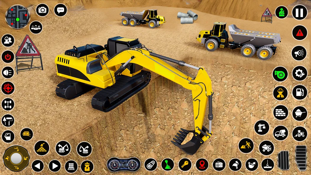 Construction Dump Truck Game MOD APK на Android — Много денег — скриншот 1