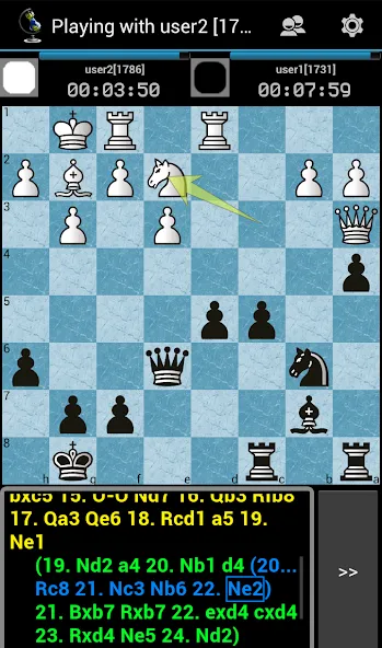 Скачать Chess ChessOK Playing Zone PGN на телефон — Все функции разблокированы — скриншот 1