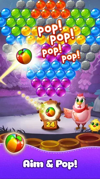 Bubble CoCo : Bubble Shooter MOD APK на Android — Много денег — скриншот 2