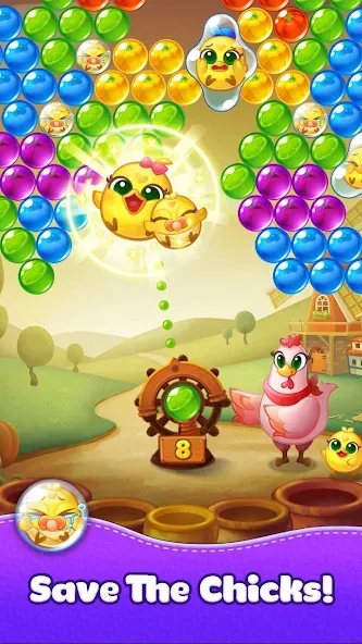 Bubble CoCo : Bubble Shooter MOD APK на Android — Много денег — скриншот 4
