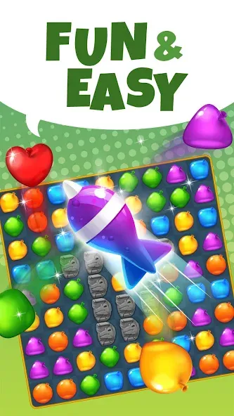 Скачать Aqua Blast: Match 3 Puzzle — Последняя версия (Много денег) — скриншот 2
