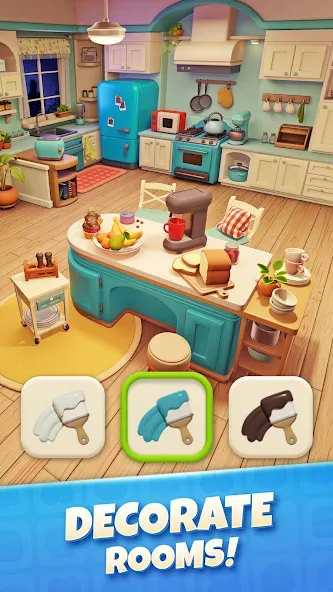 Zoey's Journey: Match & Design (Мод Много денег) — скриншот 2