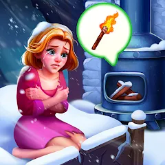 Взлом Dream Family - Match 3 Games — Много денег