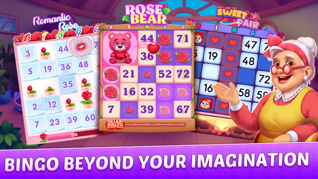 Скачать Bingo Frenzy®-Live Bingo Games с модом — Много билетов и бонусов — скриншот 3