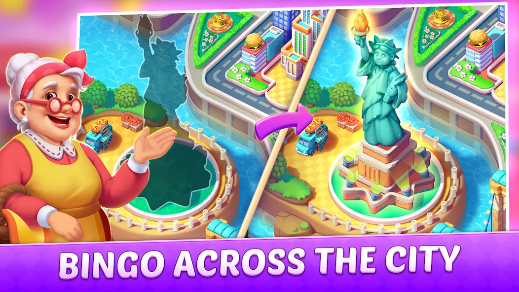 Скачать Bingo Frenzy®-Live Bingo Games с модом — Много билетов и бонусов — скриншот 4
