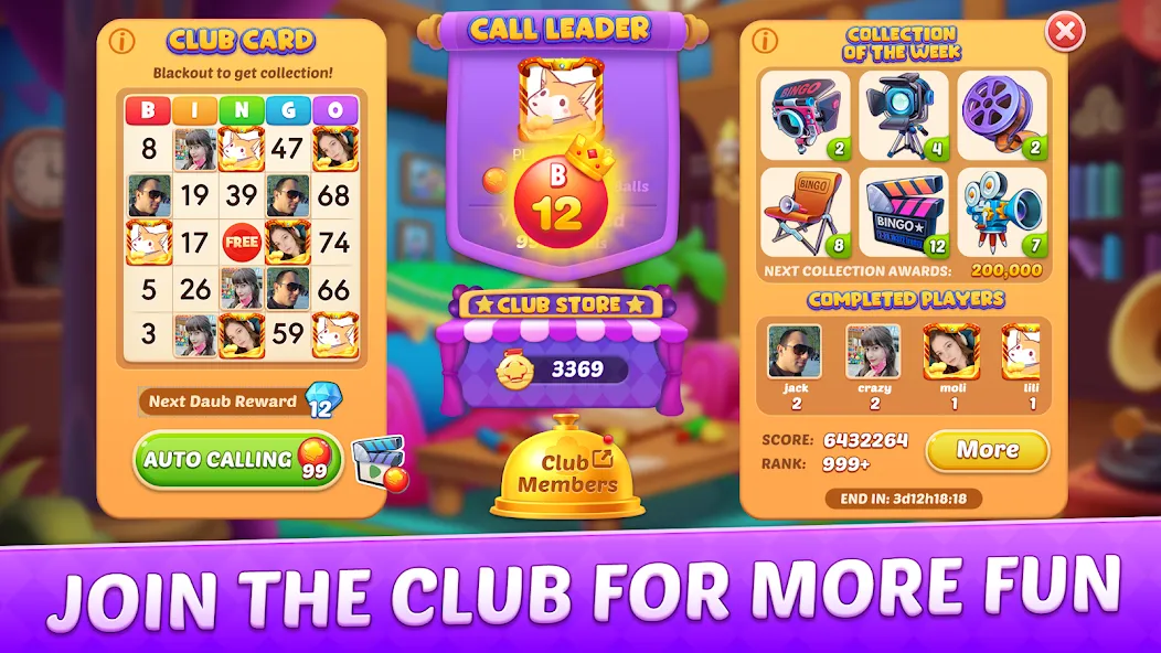 Скачать Bingo Frenzy®-Live Bingo Games с модом — Много билетов и бонусов — скриншот 5