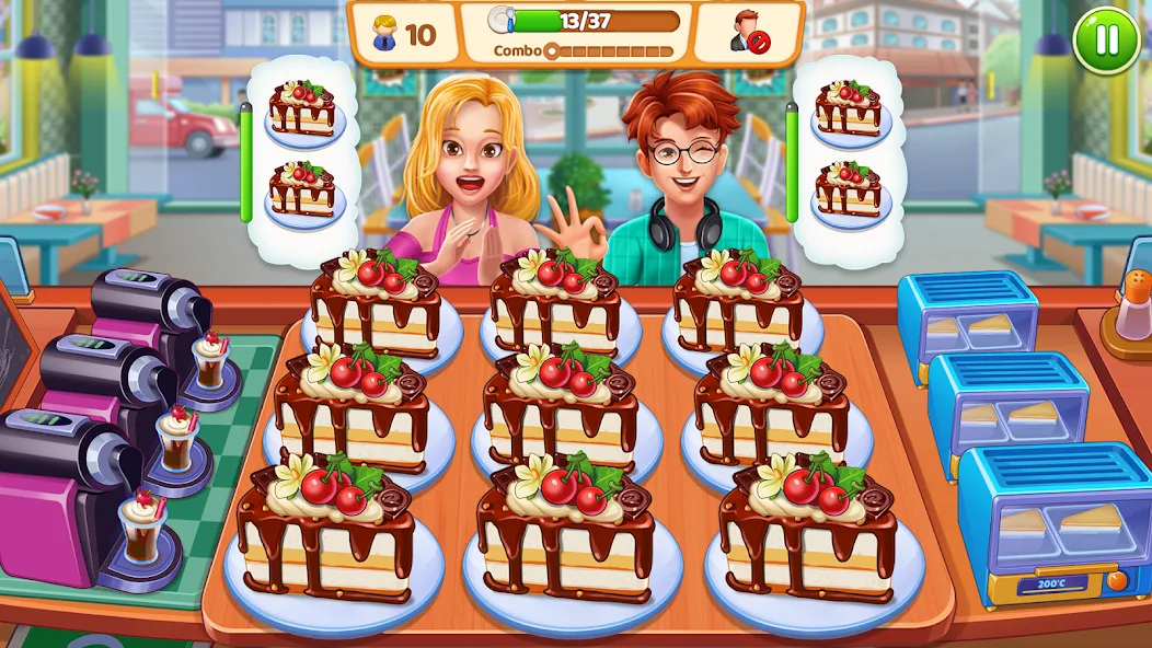 Food Voyage: Fun Cooking Games (Мод Много денег и бесконечные жизни) — скриншот 2