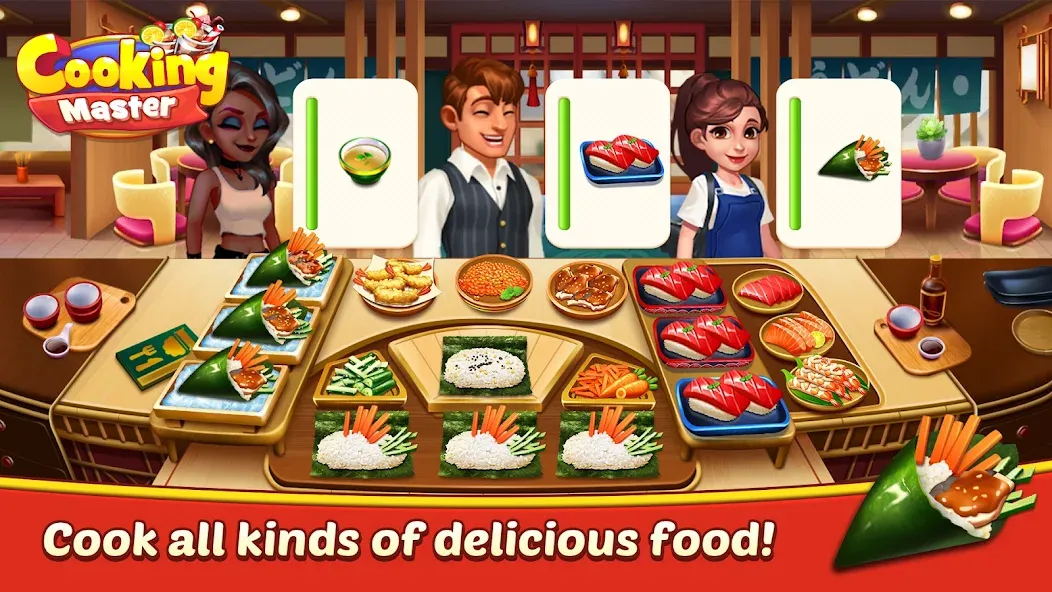 Скачать Cooking Master:Restaurant Game на Android — Много денег — скриншот 3