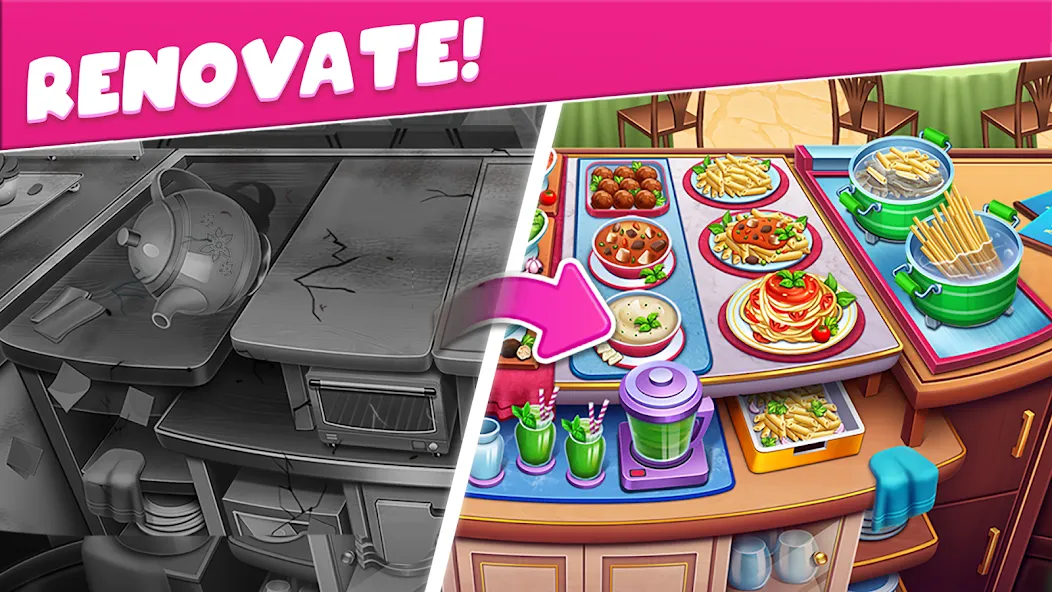 Скачать Cooking Taste Restaurant Games — Много денег и золота — скриншот 4