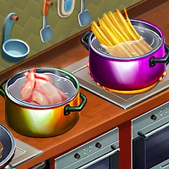 Cooking Team: Restaurant Games — Много денег и бесконечные кристаллы