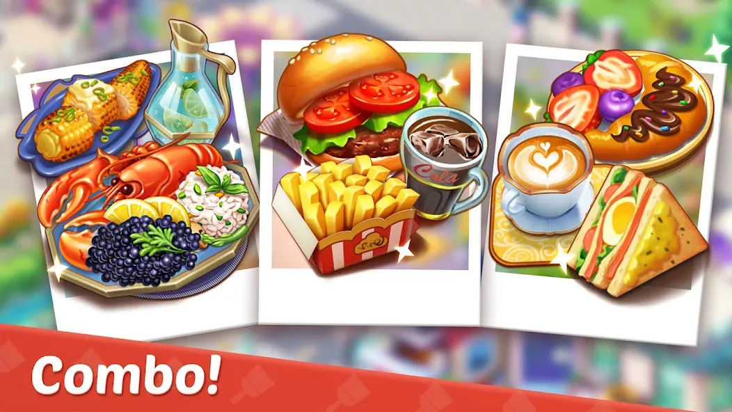 Cooking Town - Restaurant Game (Мод Много денег и бесконечные жизни) — скриншот 4