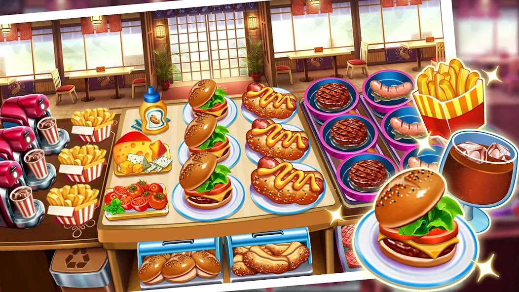 Food Game Crazy Super Chef на Андроид — Много денег — скриншот 4