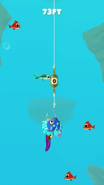 Go Fishing - by Coolmath Games Mod APK Много денег — Скачать на Андроид — скриншот 3