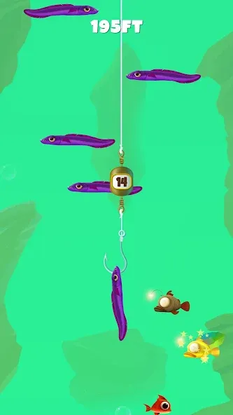 Go Fishing - by Coolmath Games Mod APK Много денег — Скачать на Андроид — скриншот 4