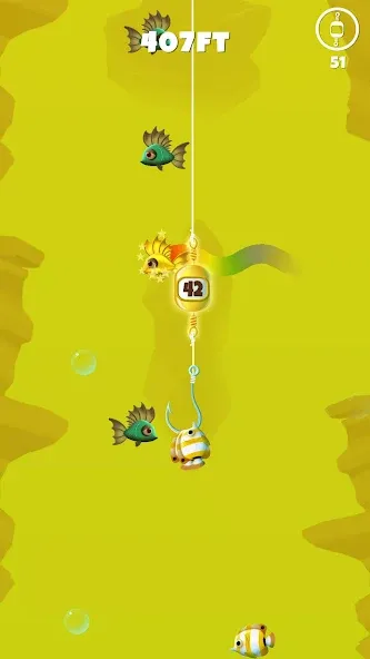 Go Fishing - by Coolmath Games Mod APK Много денег — Скачать на Андроид — скриншот 5