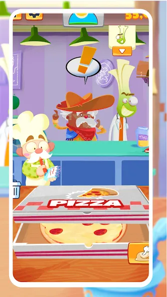Скачать Pizza Maker - Cooking Games (Мод: Много денег) на Андроид — скриншот 3