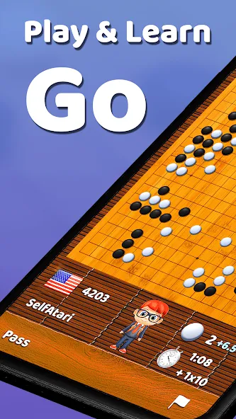 Скачать Go Game - BadukPop — Все уровни разблокированы — скриншот 1
