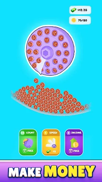 Coin Fever! (Мод Много денег) — скриншот 1